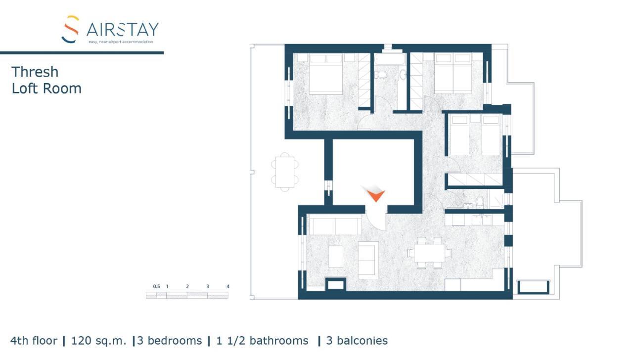Thresh Apartments Airport By Airstay Σπάτα Εξωτερικό φωτογραφία